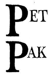 PET PAK logo