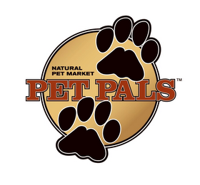 PET PALS NATURAL PET MARKET logo