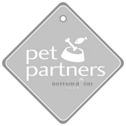PET PARTNERS BOTTOM D LLAR FOOD logo