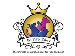 PET PARTY PALACE THE ULTIMATE CELEBRATION SPOT FOR PETS YOU LOVE! logo