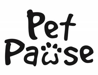 PET PAWSE logo