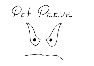 PET PEEVE logo