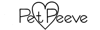 PET PEEVE logo