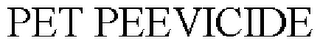 PET PEEVICIDE logo