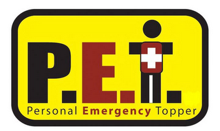 P.E.T. PERSONAL EMERGENCY TOPPER logo