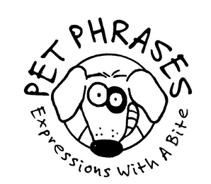 PET PHRASES EXPRESSIONS WITH A BITE logo
