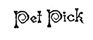 PET PICK logo