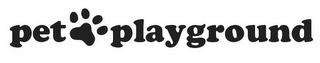 PET PLAYGROUND logo