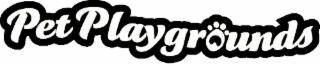 PET PLAYGROUNDS logo