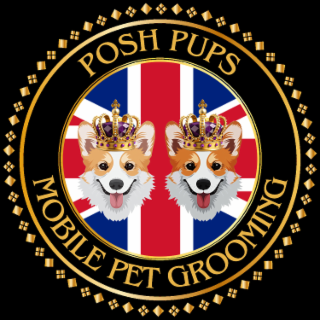 PET POSH PUPS MOBILE GROOMING logo