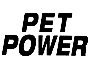 PET POWER logo