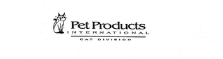 PET PRODUCTS INTERNATIONAL CAT DIVISION logo