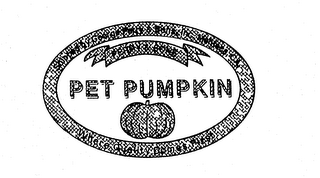 PET PUMPKIN SHIPPED BY GEORGE PERRY & SONS, INC. MANTECA, CA. WHERE QUALITY COMES FIRST logo