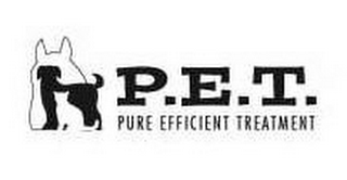 P.E.T. PURE EFFICIENT TREATMENT logo