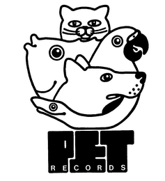 PET RECORDS logo