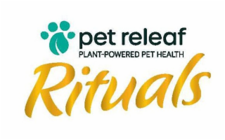 PET RELEAF PLANT-POWERED PET HEALTH RITUALS logo