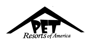 PET RESORTS OF AMERICA logo