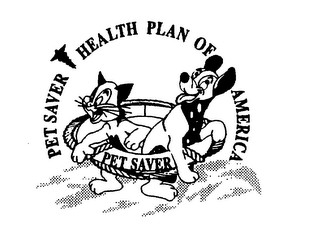 PET SAVER HEALTH PLAN OF AMERICA PET SAVER logo