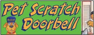PET SCRATCH DOORBELL SCRATCHY logo