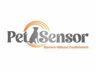 PET SENSOR, BARRIERS WITHOUT CONFINEMENT logo