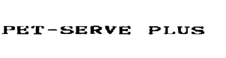 PET-SERVE PLUS logo