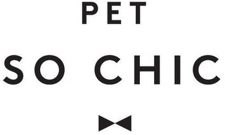 PET SO CHIC logo