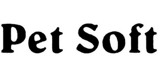 PET SOFT logo