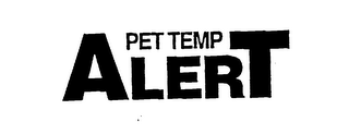 PET TEMP ALERT logo
