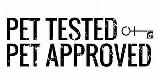 PET TESTED PET APPROVED logo