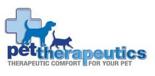 PET THERAPEUTICS THERAPEUTIC COMFORT FOR YOUR PET logo