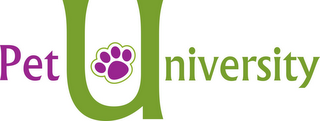 PET UNIVERSITY logo