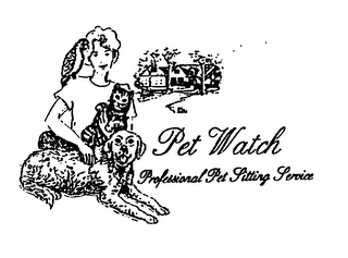 PET WATCH PROFESSIONAL PET SITTING SERVICE (770) 887-7930 logo