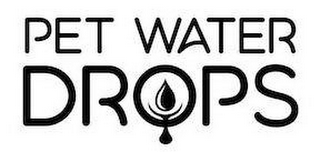 PET WATER DROPS logo