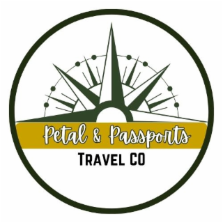 PETAL & PASSPORTS TRAVEL CO logo