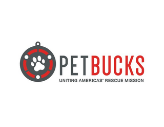 PETBUCKS UNITING AMERICAS' RESCUE MISSION logo