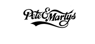 PETE & MARTYS logo