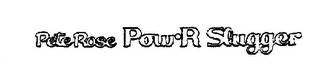 PETE ROSE POW-R SLUGGER logo