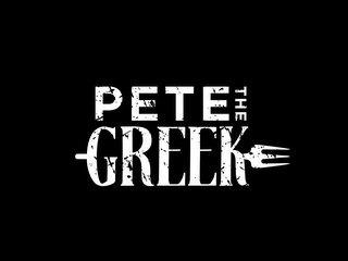 PETE THE GREEK logo