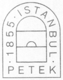 PETEK 1855 ISTANBUL logo