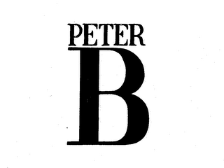 PETER B logo