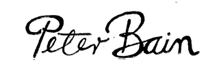 PETER BAIN logo