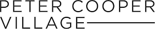 PETER COOPER VILLAGE logo