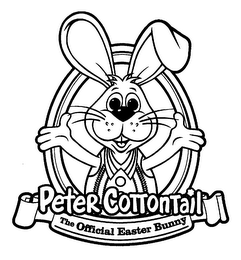 PETER COTTONTAIL THE OFFICIAL EASTER BUNNY logo