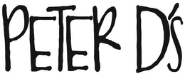 PETER D'S logo