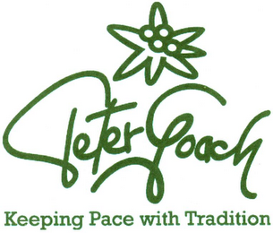 PETER GOACH KEEPING PACE WITH TRADITION logo