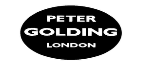 PETER GOLDING LONDON logo