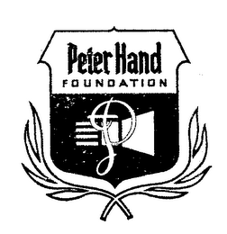 PETER HAND FOUNDATION logo