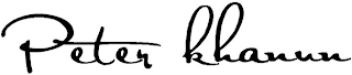 PETER KHANUN logo