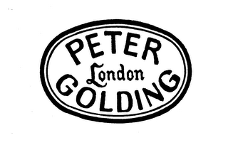 PETER LONDON GOLDING logo