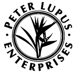 PETER LUPUS · ENTERPRISES · logo